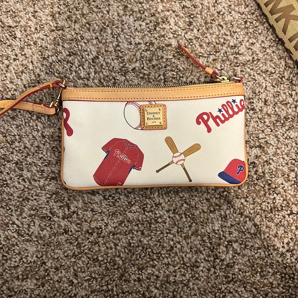 Dooney & Burke Phillies wristlet